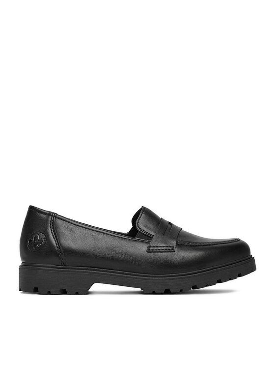 Rieker Loafersy Rieker 45560-02 Černá