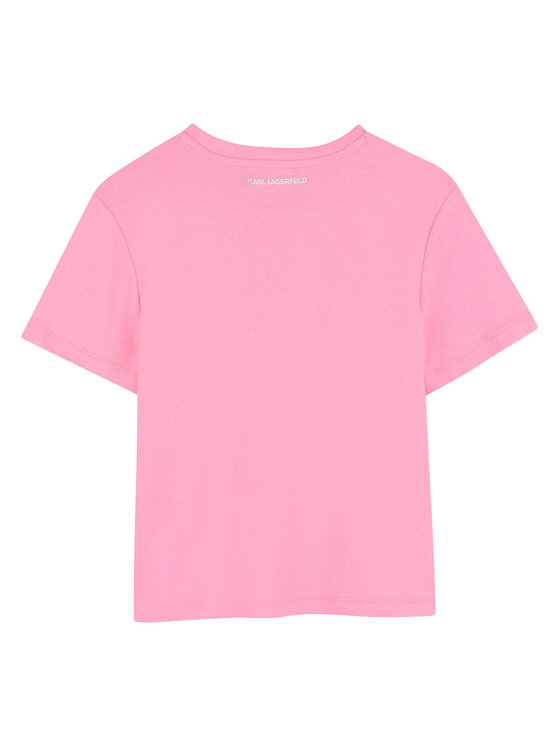 Karl Lagerfeld Kids Karl Lagerfeld Kids Camiseta Z31161 S Rosa Regular Fit