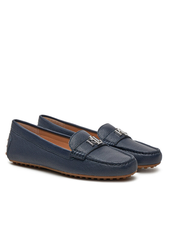 LAUREN RALPH LAUREN Mokasinke Lauren Ralph Lauren 802942768007 Tamnoplava