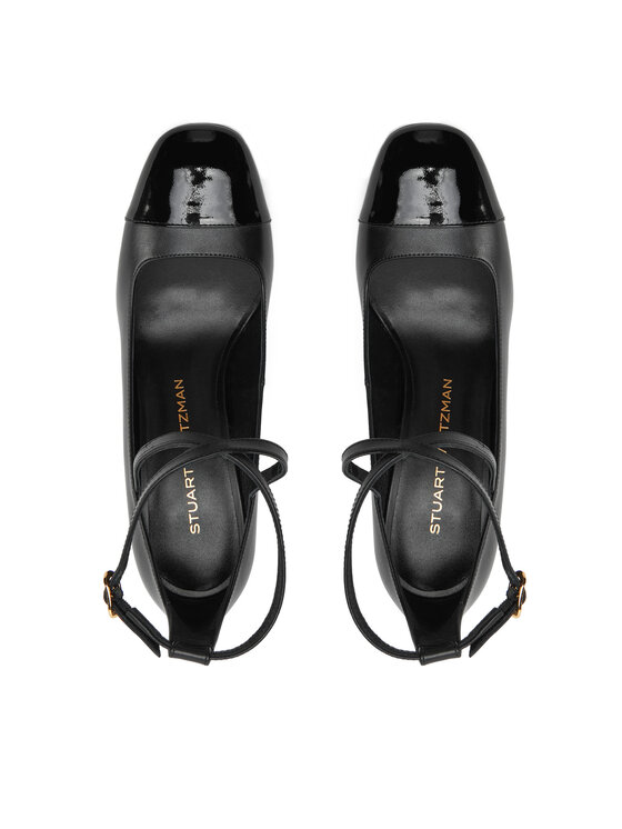 Stuart Weitzman Туфлі Stuart Weitzman Eden Strap 85 SK085 Чорний