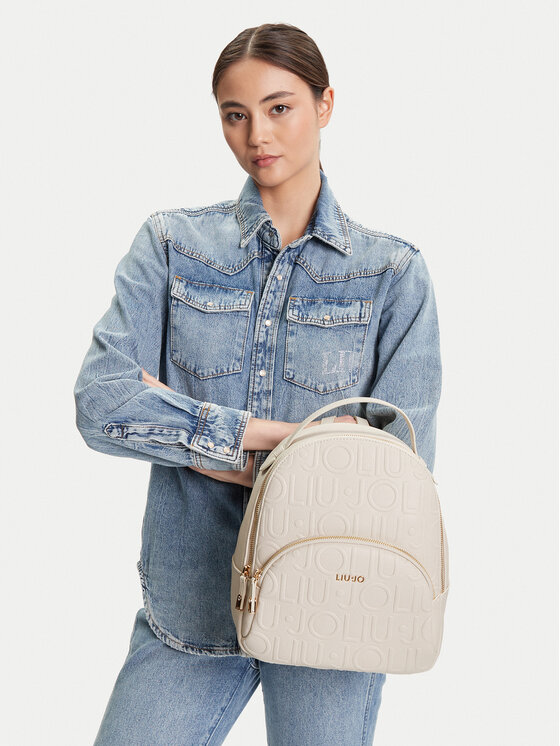 Liu Jo Nahrbtnik Liu Jo Ecs M Backpack AF5157 E0027 Bež