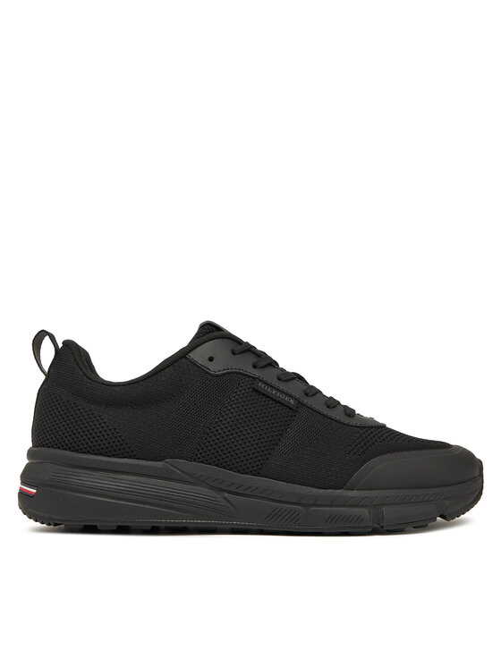 Tommy Hilfiger Tenisice Tommy Hilfiger Lightweight Modern Knit Runner FM0FM05326 Crna