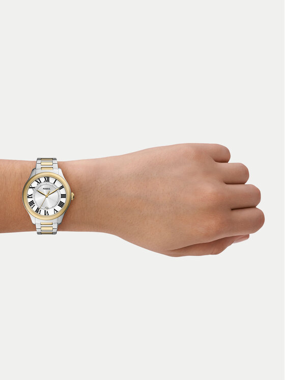 Fossil Годинник Fossil Gilmore ES5396 Срібний