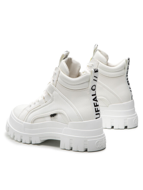 Buffalo Šnurovacia obuv Buffalo Aspha Nc Mid BN16220461 Biela