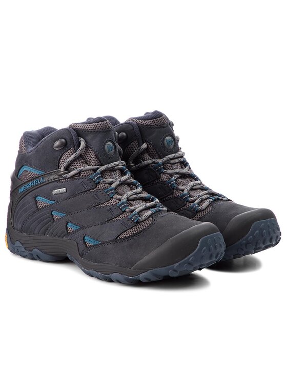 Merrell Παπούτσια πεζοπορίας Merrell Cham 7 Mid Gtx GORE-TEX J31151 Σκούρο μπλε