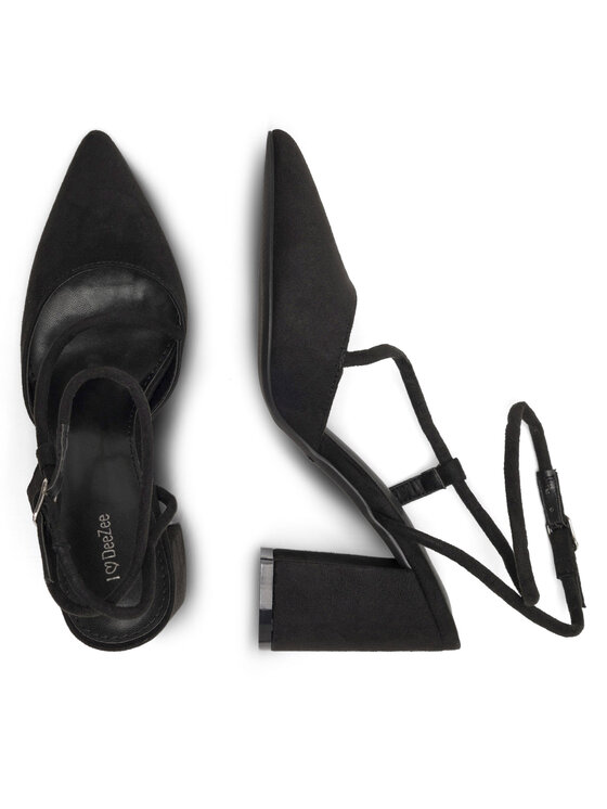 DeeZee Pantofi pumps DeeZee AISCHA KL-HH4587-21 Negru