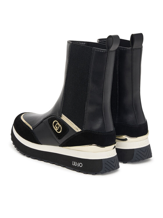 Liu Jo Сникърси Liu Jo Maxi Wonder 104 BF6071 P0304 Черен