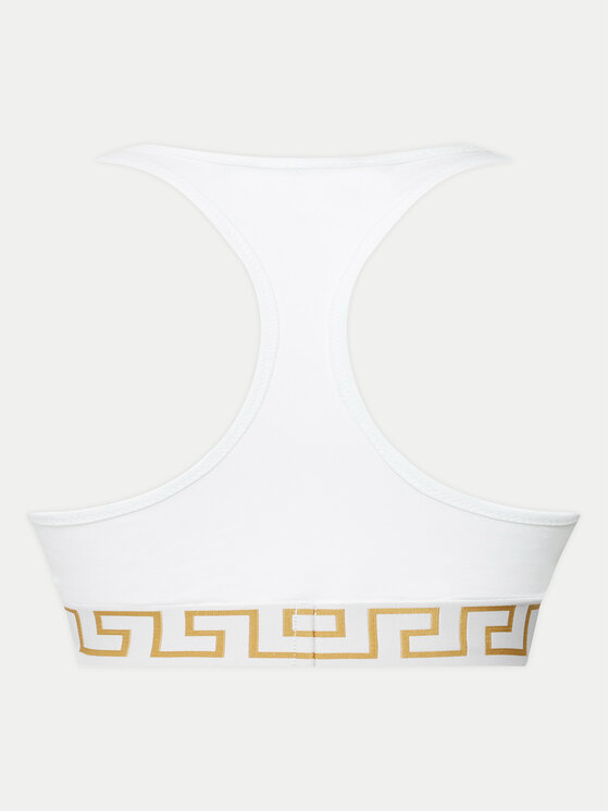 Versace Versace Бюстгальтер-топ AUD01039 1A10011 Білий