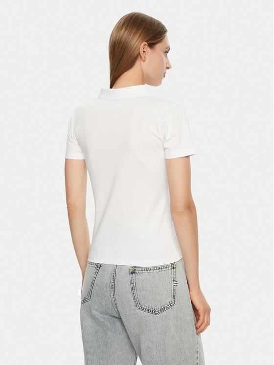Guess Guess Поло W5RP47 KARS2 Білий Regular Fit