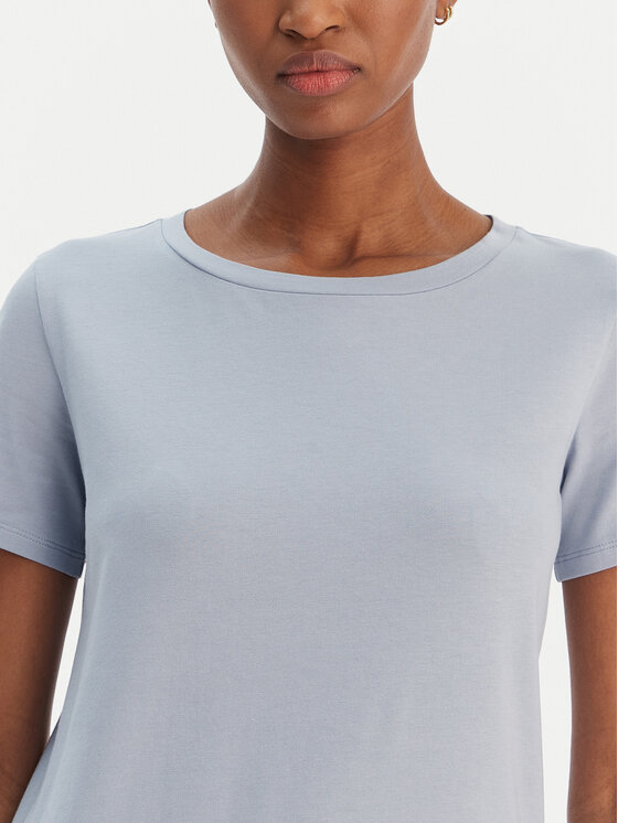 Weekend Max Mara Weekend Max Mara Camiseta Multib 2615971021 Celeste Regular Fit