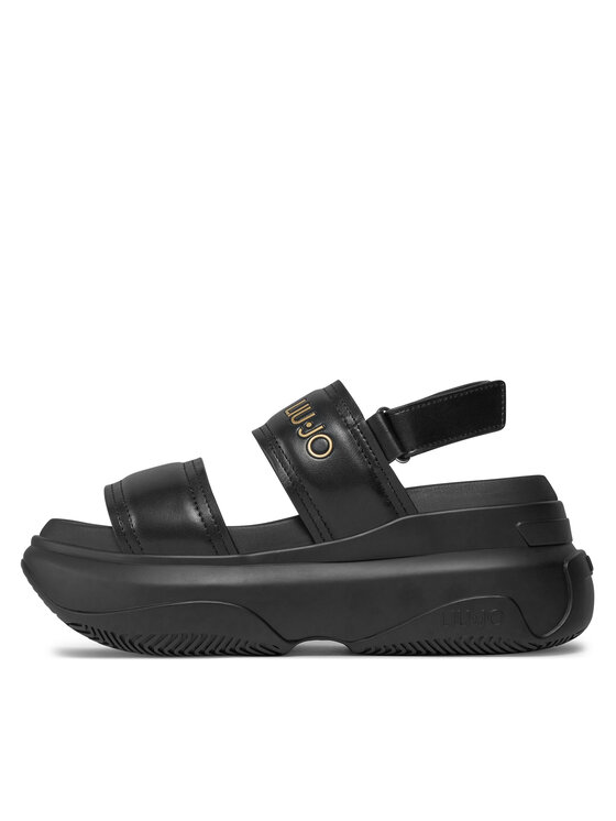 Liu Jo Босоніжки Liu Jo June Sandal 09 BA4029 EX014 Чорний