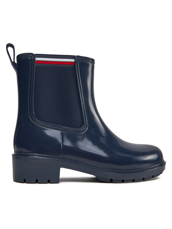 Tommy Hilfiger Gummistiefel Tommy Hilfiger Essential Corporate FW0FW07762 Dunkelblau