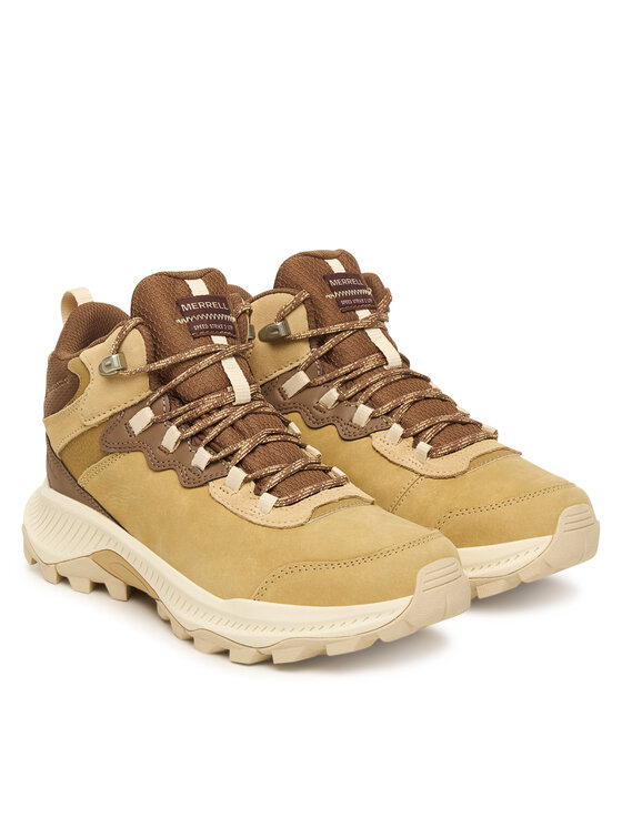 Merrell Трекінгові черевики Merrell Speed Strike 2 Leather Mid Waterproof J038524 Жовтий