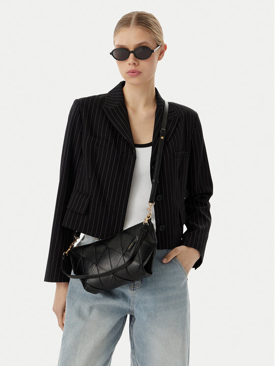 Calvin Klein Táska Calvin Klein Woven LV04F3546G Fekete