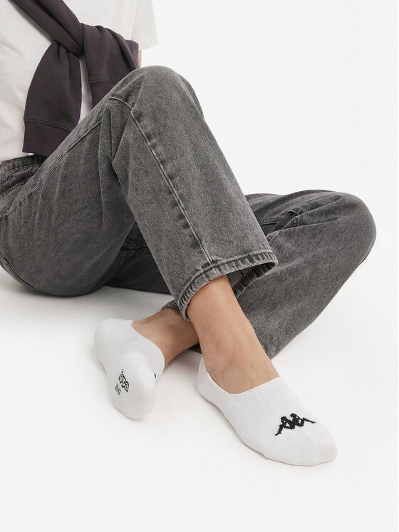 Kappa Șosete joase Kappa KR_LOST_SS25 (3-PACK) Alb