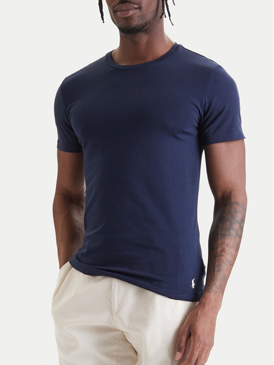 Polo Ralph Lauren Polo Ralph Lauren Conjunto de camisetas Core Replen 714835960004 Azul marino Slim Fit