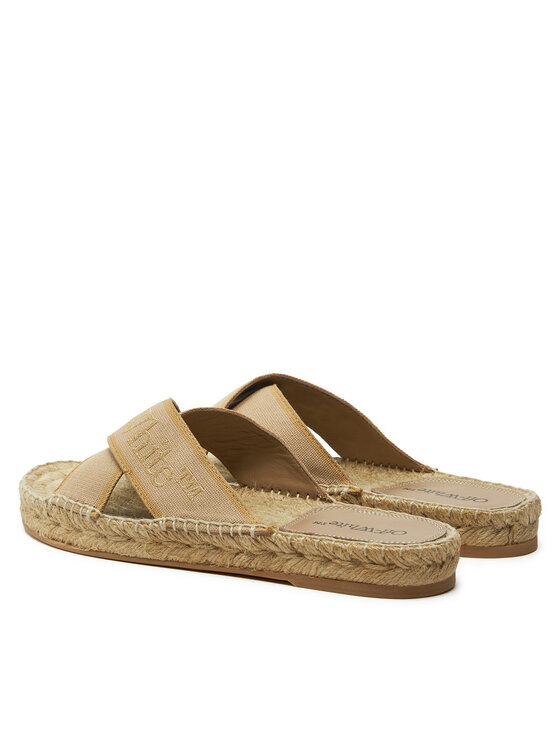 Off-White Espadrillas Off-White OWIB012S23FAB0016103 Beige