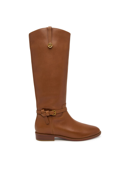 MICHAEL Michael Kors Oficerki MICHAEL Michael Kors Beverly Flat 40F6BVFB5L Brązowy