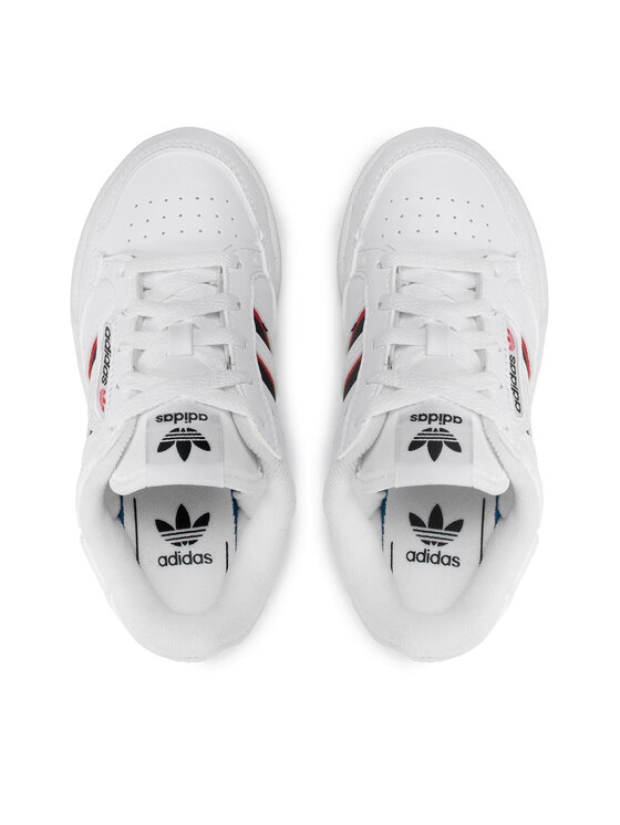 adidas Sneakersy adidas Continental 80 Stripes C S42611 Bílá