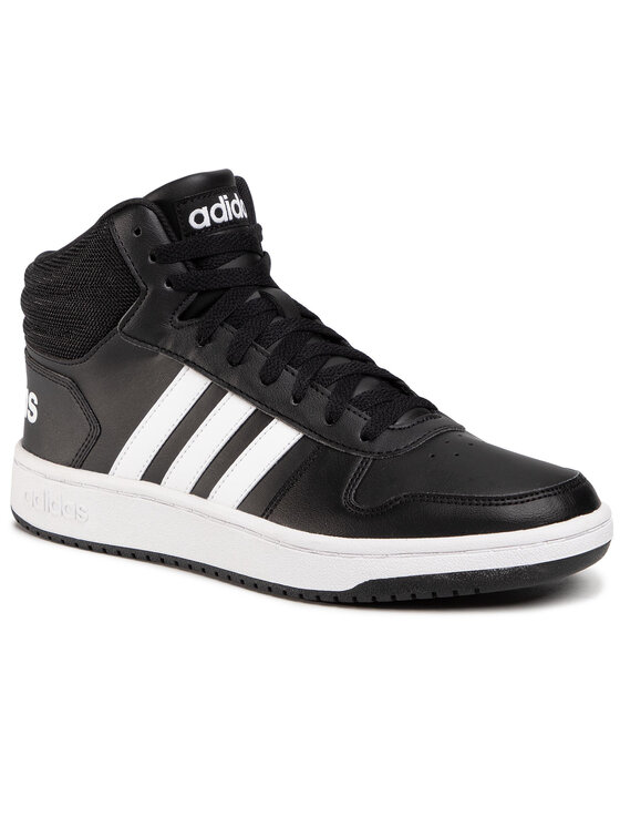 adidas Sneakersy adidas Hoops 2.0 Mid BB7207 Čierna