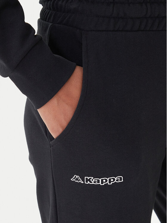 Kappa Kappa Спортивні штани Festa 331M34W Чорний Regular Fit