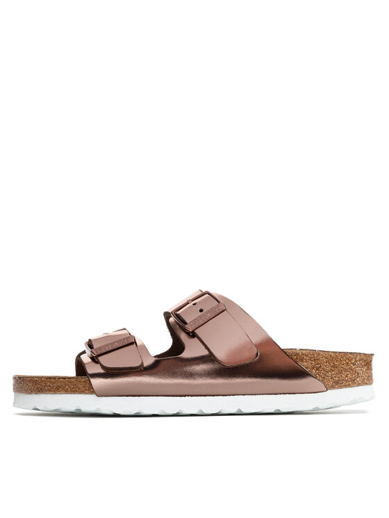 Birkenstock Шльопанці Birkenstock Arizona Metallic 0952093 Рожевий