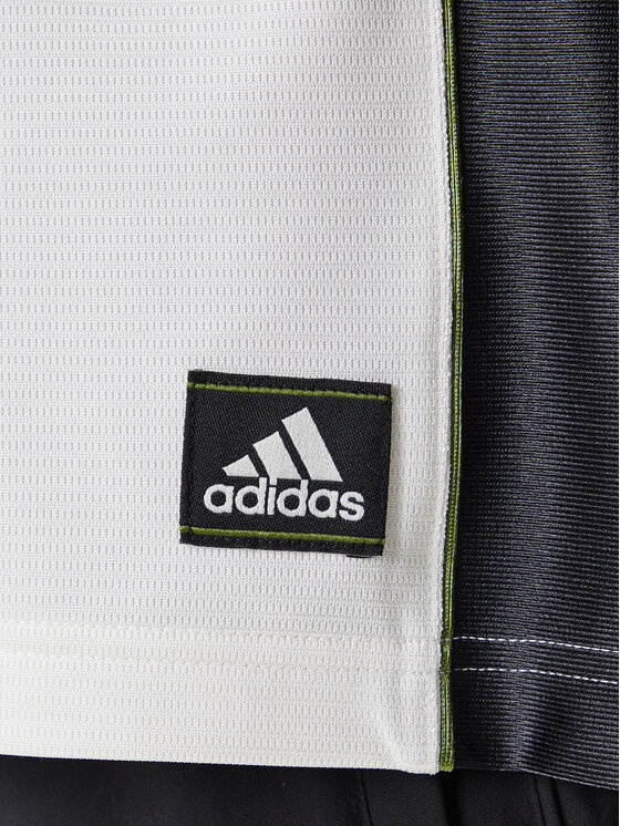 adidas adidas Футболка Football JY2762 Білий Oversize