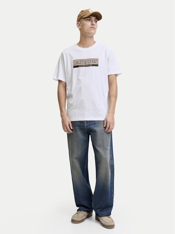 Jack & Jones Jack & Jones Camiseta Rinwood 12283628 Blanco Regular Fit