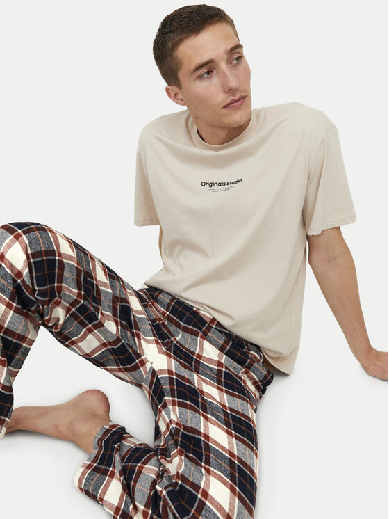 Jack & Jones Jack & Jones Піжамні штани Crimon 12182711 Кольоровий Regular Fit