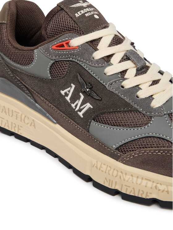 Aeronautica Militare Sneakersy Aeronautica Militare 262SC0318UCT04248 Hnedá
