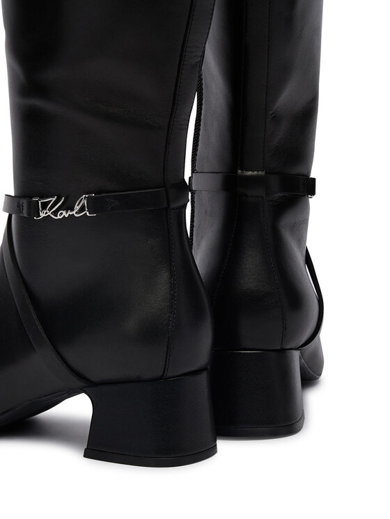 KARL LAGERFELD Чоботи KARL LAGERFELD KL30375 Чорний