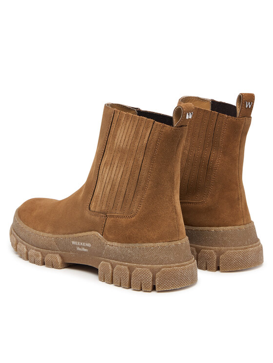 Weekend Max Mara Ботильйони Weekend Max Mara Genepi 2625796075 Світло-коричневий