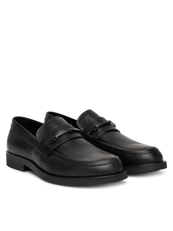 Calvin Klein Loferi Calvin Klein Flex Dress Loafer W/Bit Lth HM0HM01894 Melns