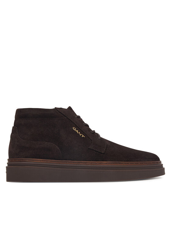 Gant Μποτίνια Gant Kinzoon Mid 33643383 Σκούρο καφέ