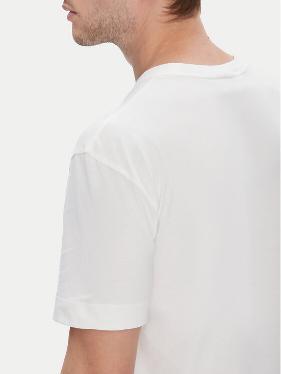 Calvin Klein Calvin Klein Marškinėliai K10K112749 Balta Comfort Fit