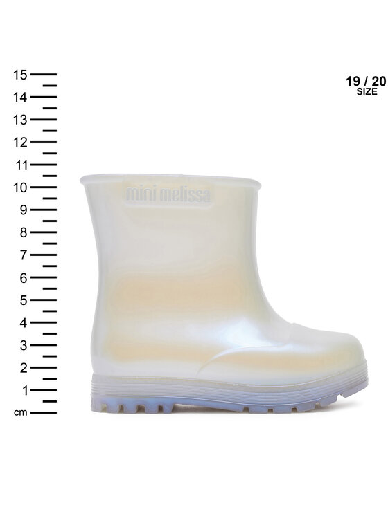 Melissa Гумові чоботи Melissa Mini Melissa Welly Bb 33869 Срібний