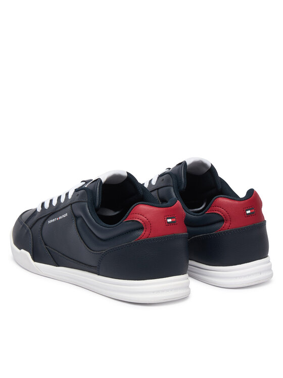 Tommy Hilfiger Sneakers Tommy Hilfiger Lo Pro Cupsole Perf Leather FM0FM05944 Bianco