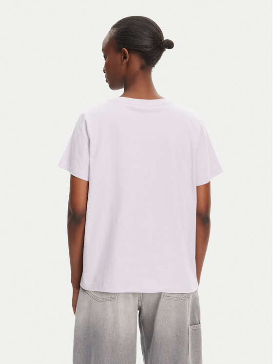 TWINSET TWINSET Marškinėliai 251TT2040 Violetinė Regular Fit