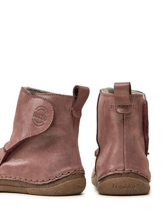 Froddo Kozačky Froddo Paix Up Winter Boots G2160082-6 S Růžová