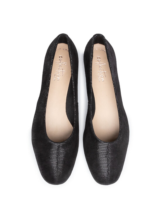 Clarks Balerini Clarks Chia Violet 261450284 Negru