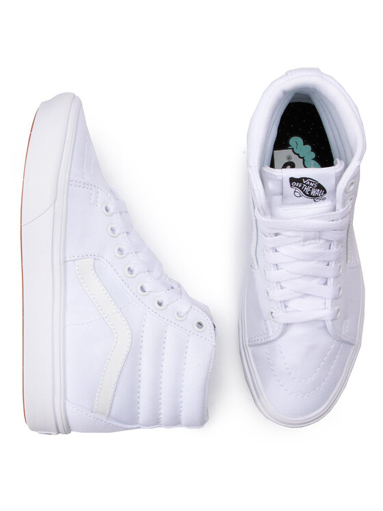 Vans Snīkeri Vans Comfycush Sk8-Hi VN0A3WMBVNG1 Balts