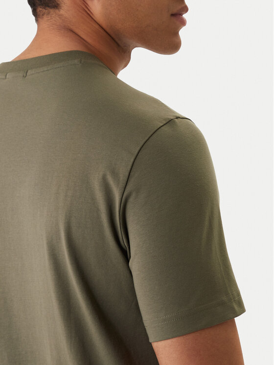 BOSS BOSS Camiseta 50506373 Caqui Regular Fit