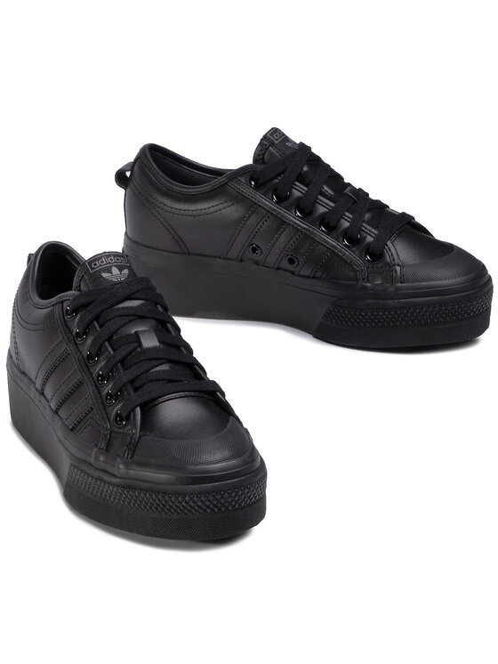 adidas Superge adidas Nizza Platform W FW0266 Črna