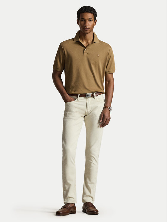 Polo Ralph Lauren Polo Ralph Lauren Polo 710704319505 Marrón claro Custom Slim Fit