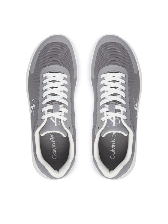 Calvin Klein Sneakersy Calvin Klein 3 Eva Runner Mesh YM0YM01264 Szary