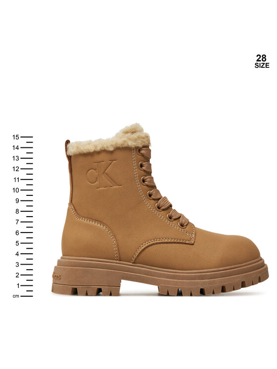 Calvin Klein Jeans Turistická obuv Calvin Klein Jeans V3A5-81020-1628 M Béžová