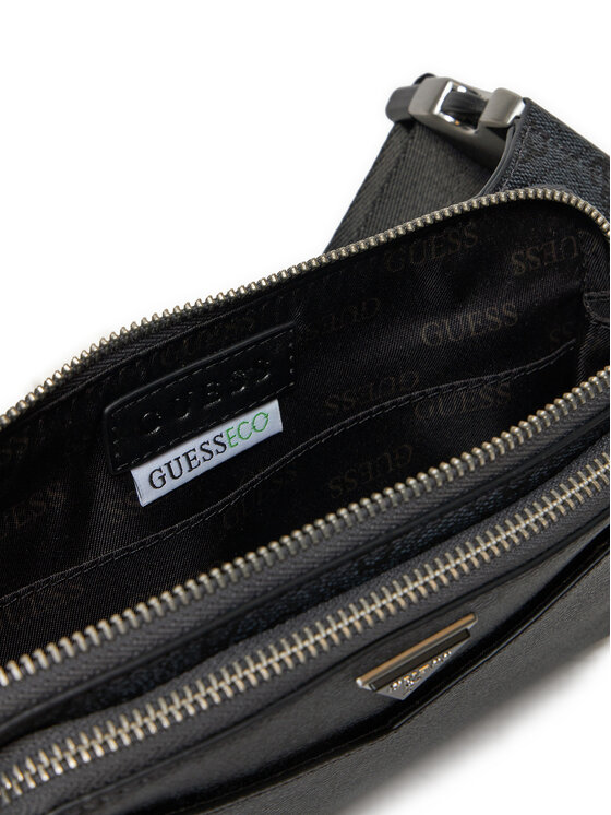 Guess Плоска сумка Guess HMSILO P5114 Чорний