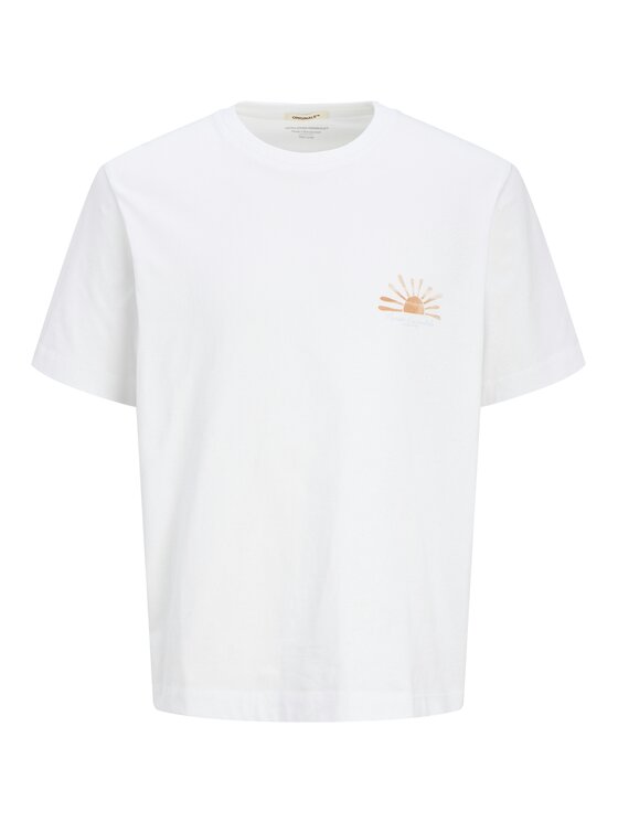 Jack & Jones Junior Jack & Jones Junior Футболка Canggu 12278649 Білий Relaxed Fit