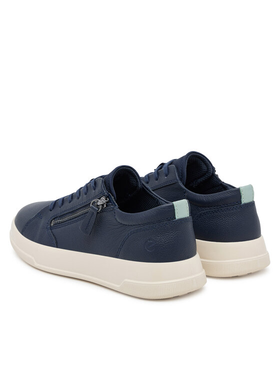 ECCO Sneakersy ECCO 22381354668 Tmavomodrá