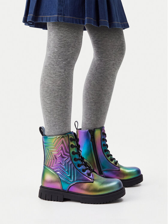 DeeZee Kotníková obuv DeeZee CEO-CM241227-16 Zelená